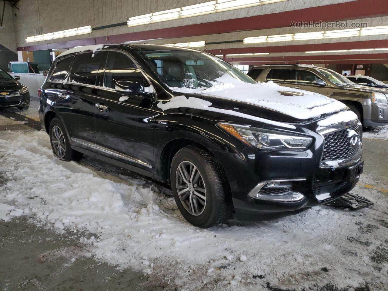 2017 Infiniti Qx60  Черный vin: 5N1DL0MM7HC528839