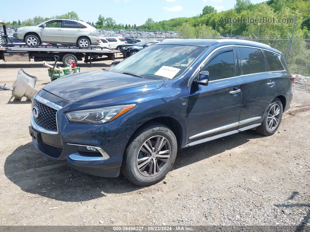 2017 Infiniti Qx60   Blue vin: 5N1DL0MM7HC543339