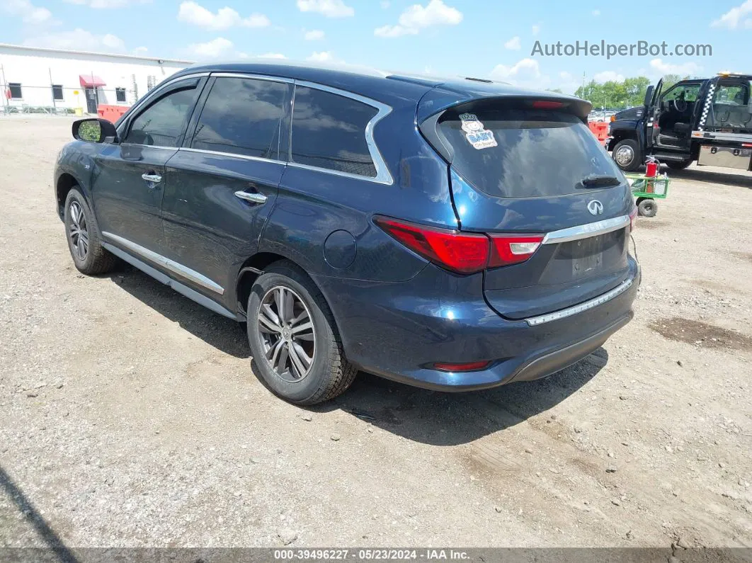 2017 Infiniti Qx60   Синий vin: 5N1DL0MM7HC543339