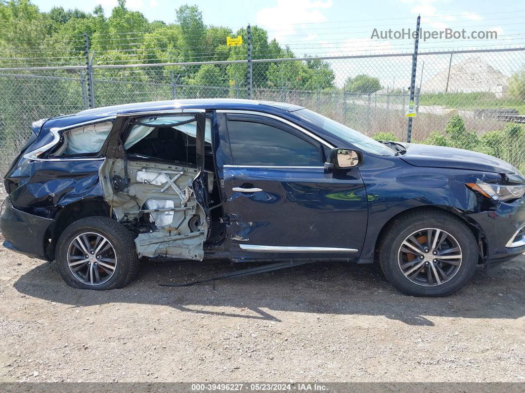 2017 Infiniti Qx60   Синий vin: 5N1DL0MM7HC543339