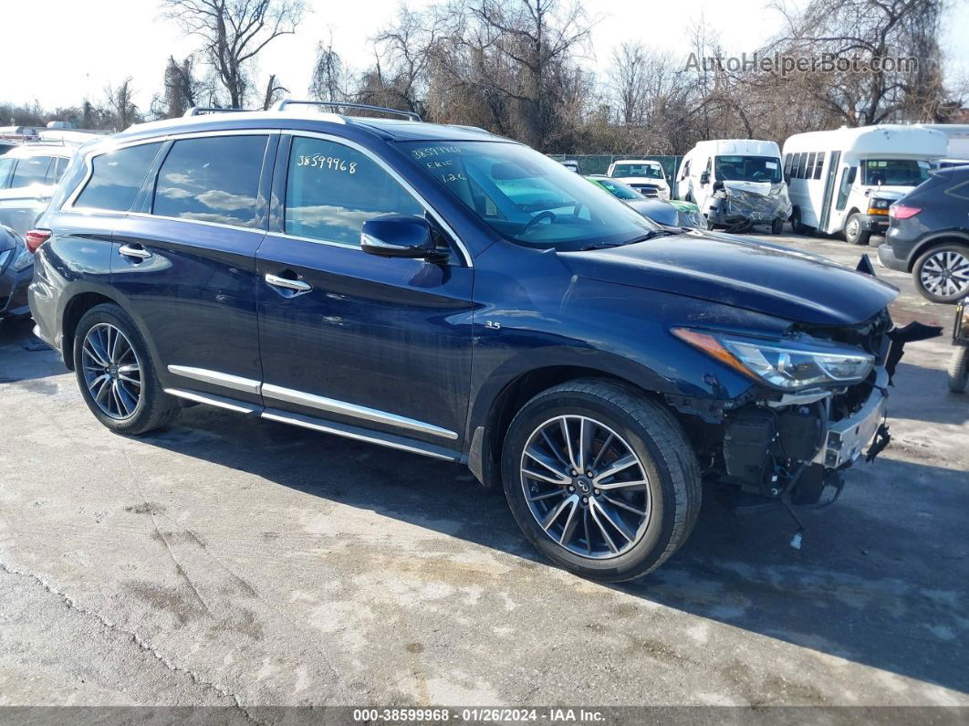 2017 Infiniti Qx60   Blue vin: 5N1DL0MM7HC544748