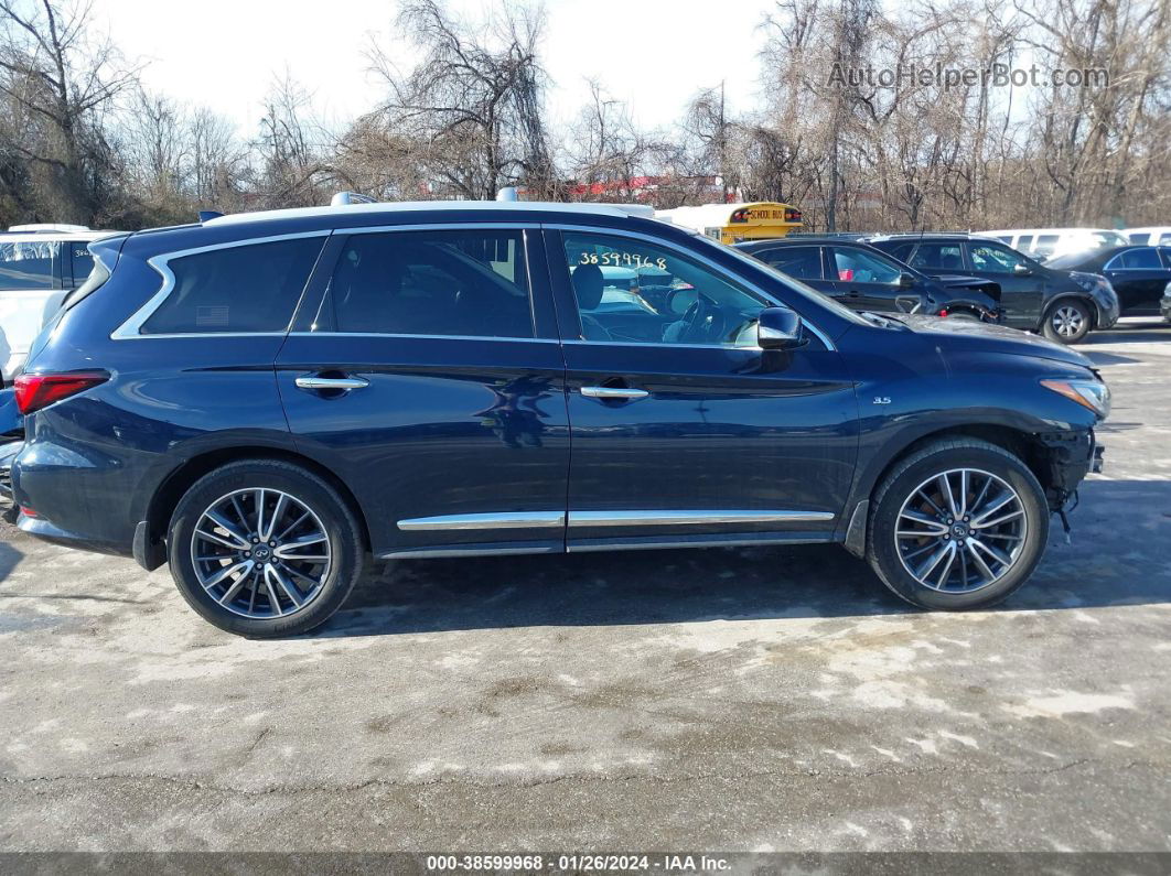 2017 Infiniti Qx60   Blue vin: 5N1DL0MM7HC544748