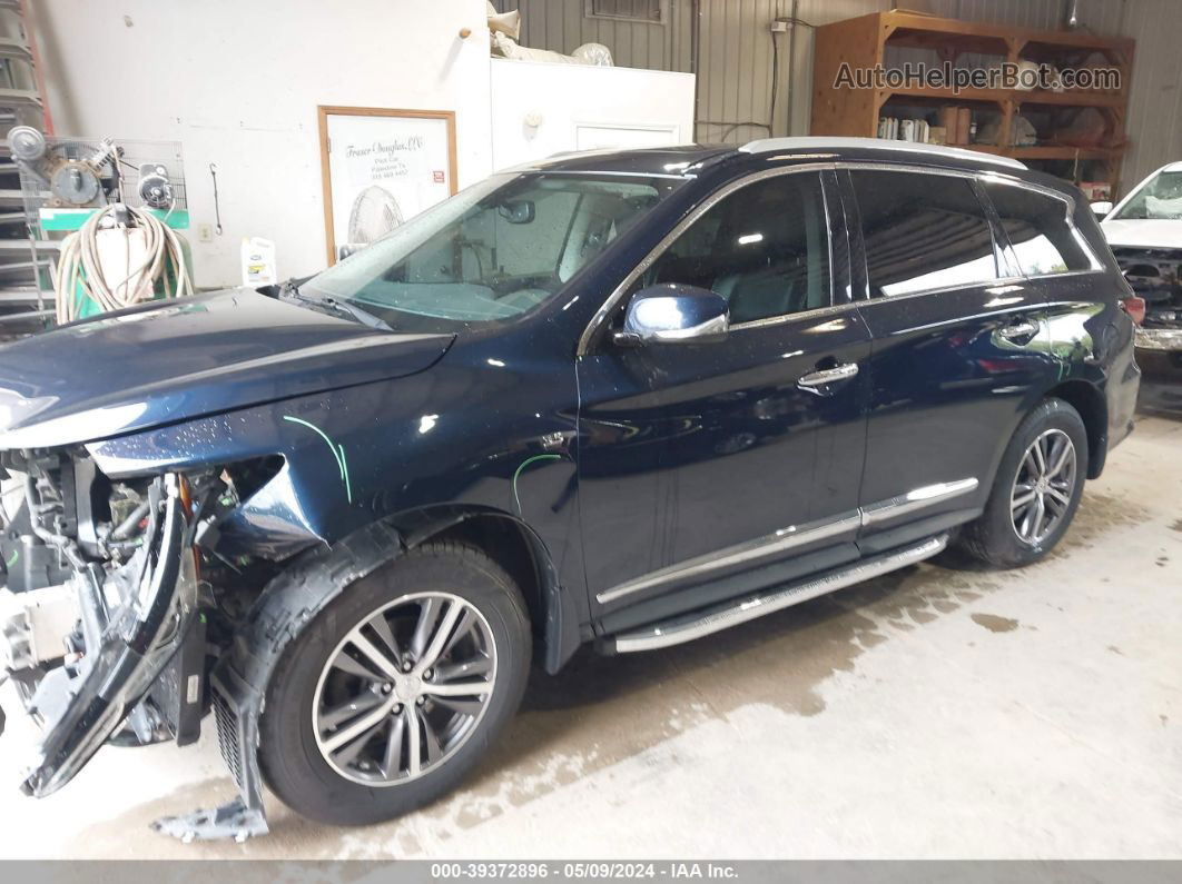 2017 Infiniti Qx60   Blue vin: 5N1DL0MM7HC557774