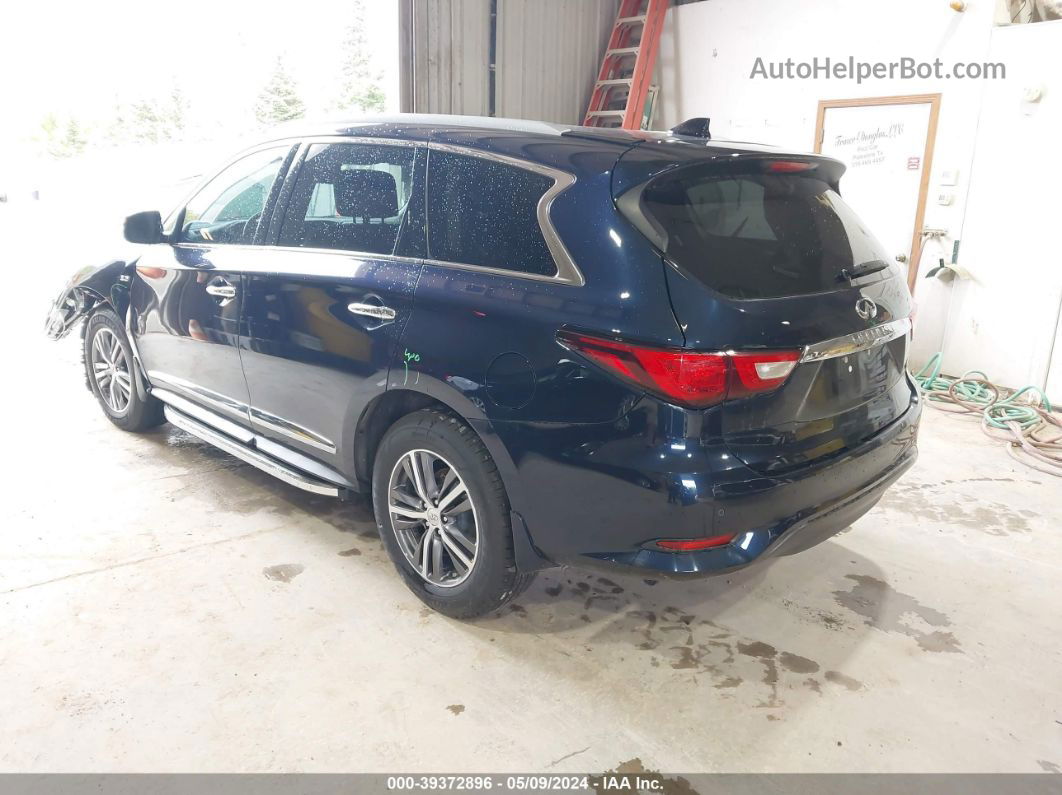 2017 Infiniti Qx60   Blue vin: 5N1DL0MM7HC557774