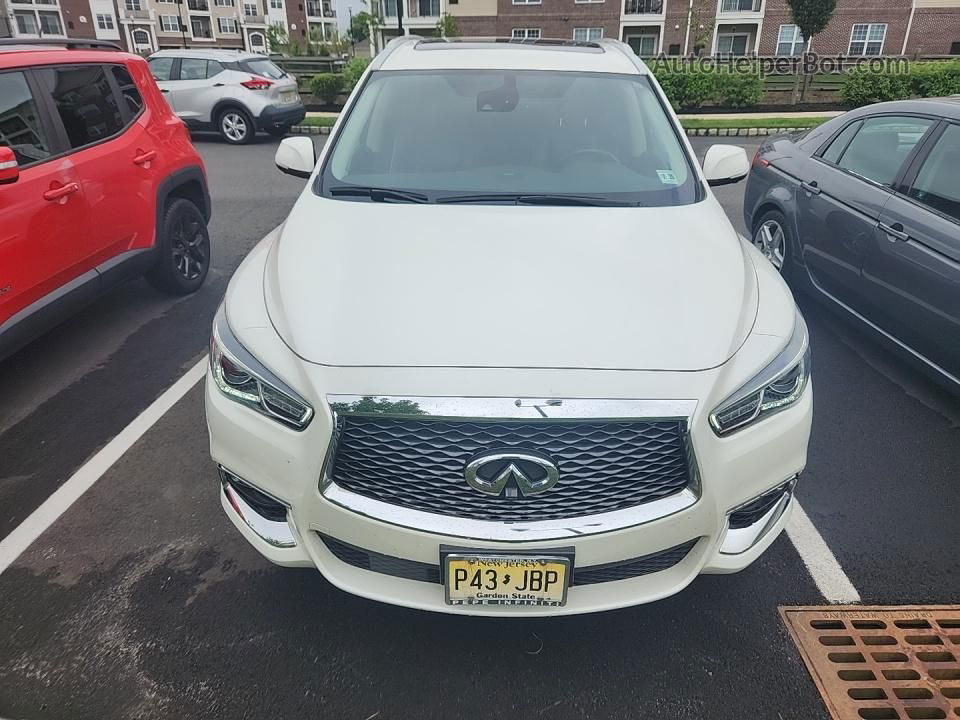 2020 Infiniti Qx60 Luxe White vin: 5N1DL0MM7LC507501