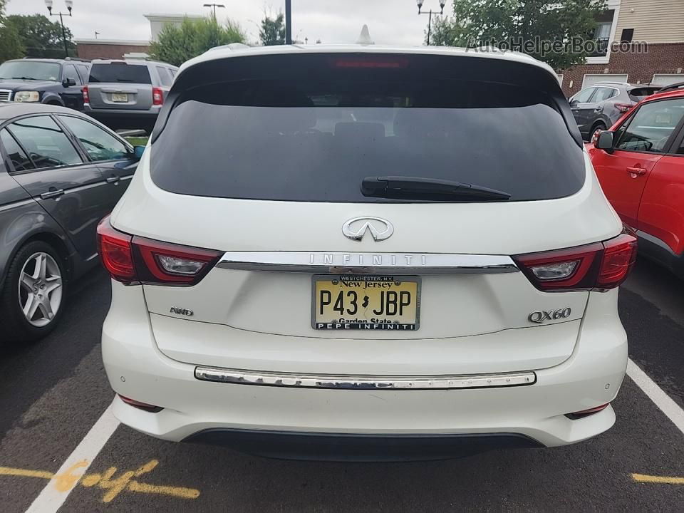 2020 Infiniti Qx60 Luxe White vin: 5N1DL0MM7LC507501