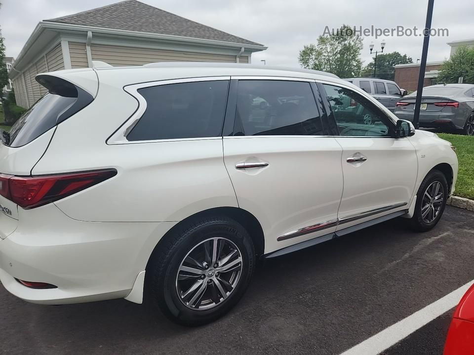 2020 Infiniti Qx60 Luxe White vin: 5N1DL0MM7LC507501