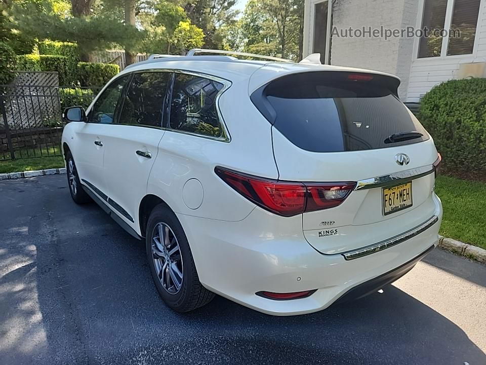 2020 Infiniti Qx60 Luxe White vin: 5N1DL0MM7LC518076