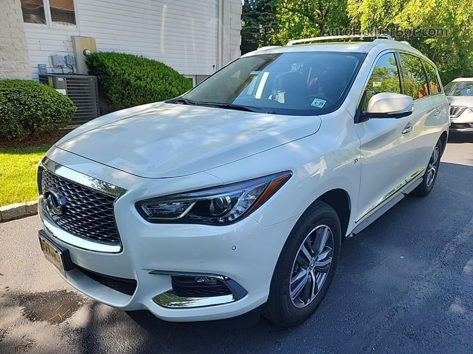 2020 Infiniti Qx60 Luxe White vin: 5N1DL0MM7LC518076