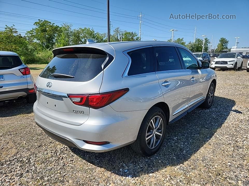 2020 Infiniti Qx60 Pure Silver vin: 5N1DL0MM7LC525187