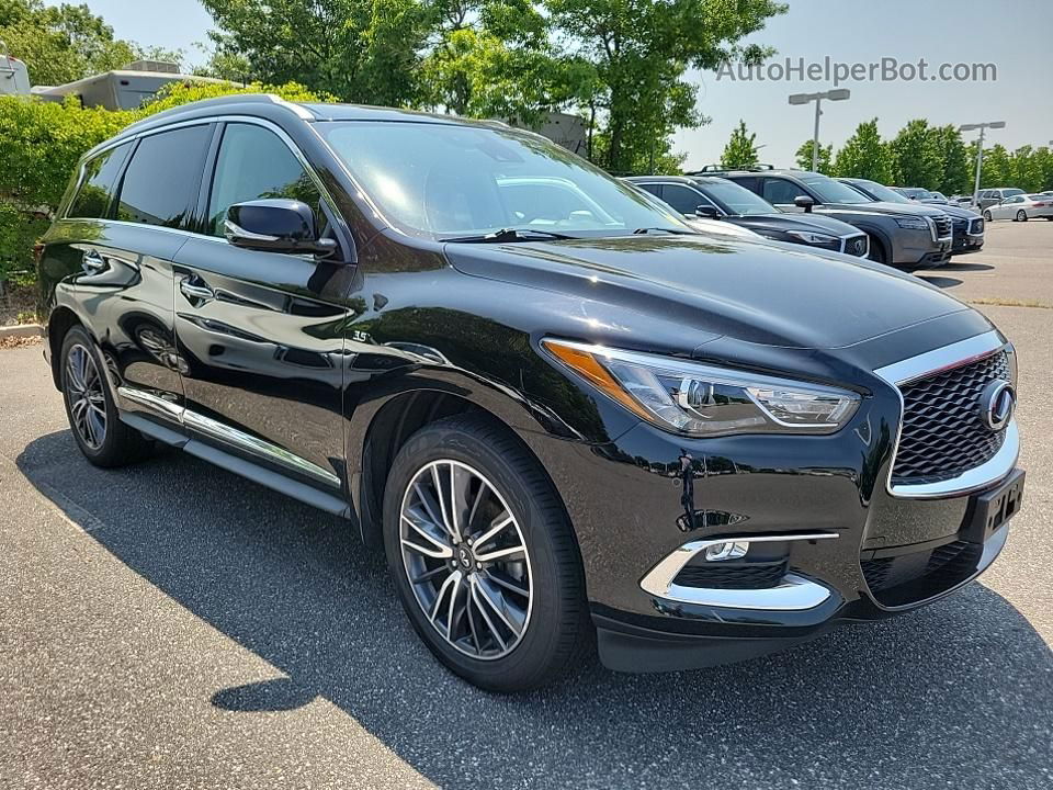 2020 Infiniti Qx60 Luxe/pure/special Edition Black vin: 5N1DL0MM7LC536142