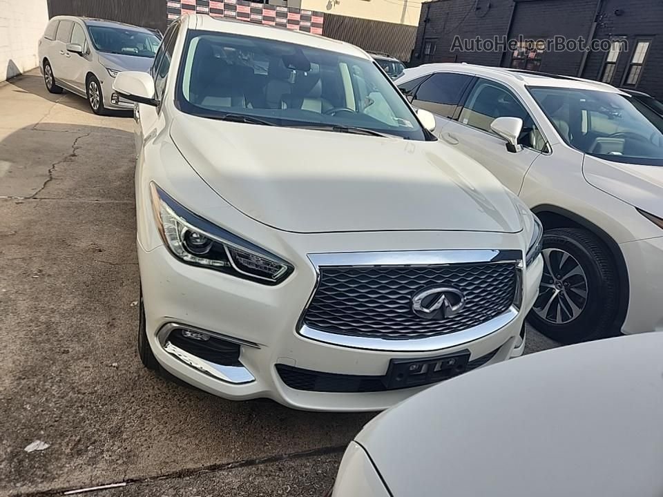2020 Infiniti Qx60 Luxe/pure/special Edition White vin: 5N1DL0MM7LC538697