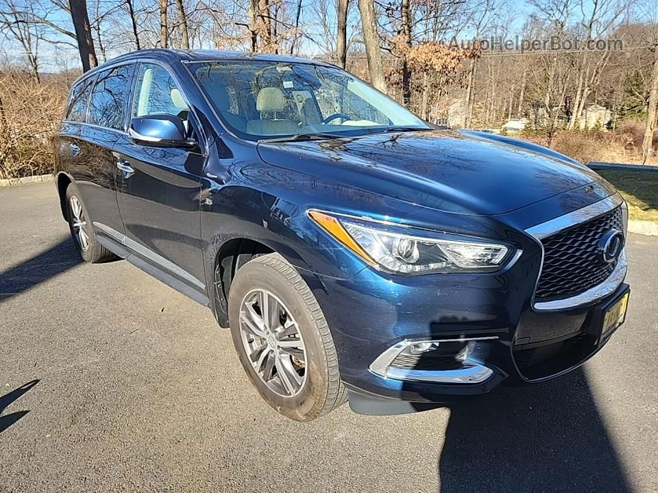 2020 Infiniti Qx60 Luxe/pure/special Edition Blue vin: 5N1DL0MM7LC539722