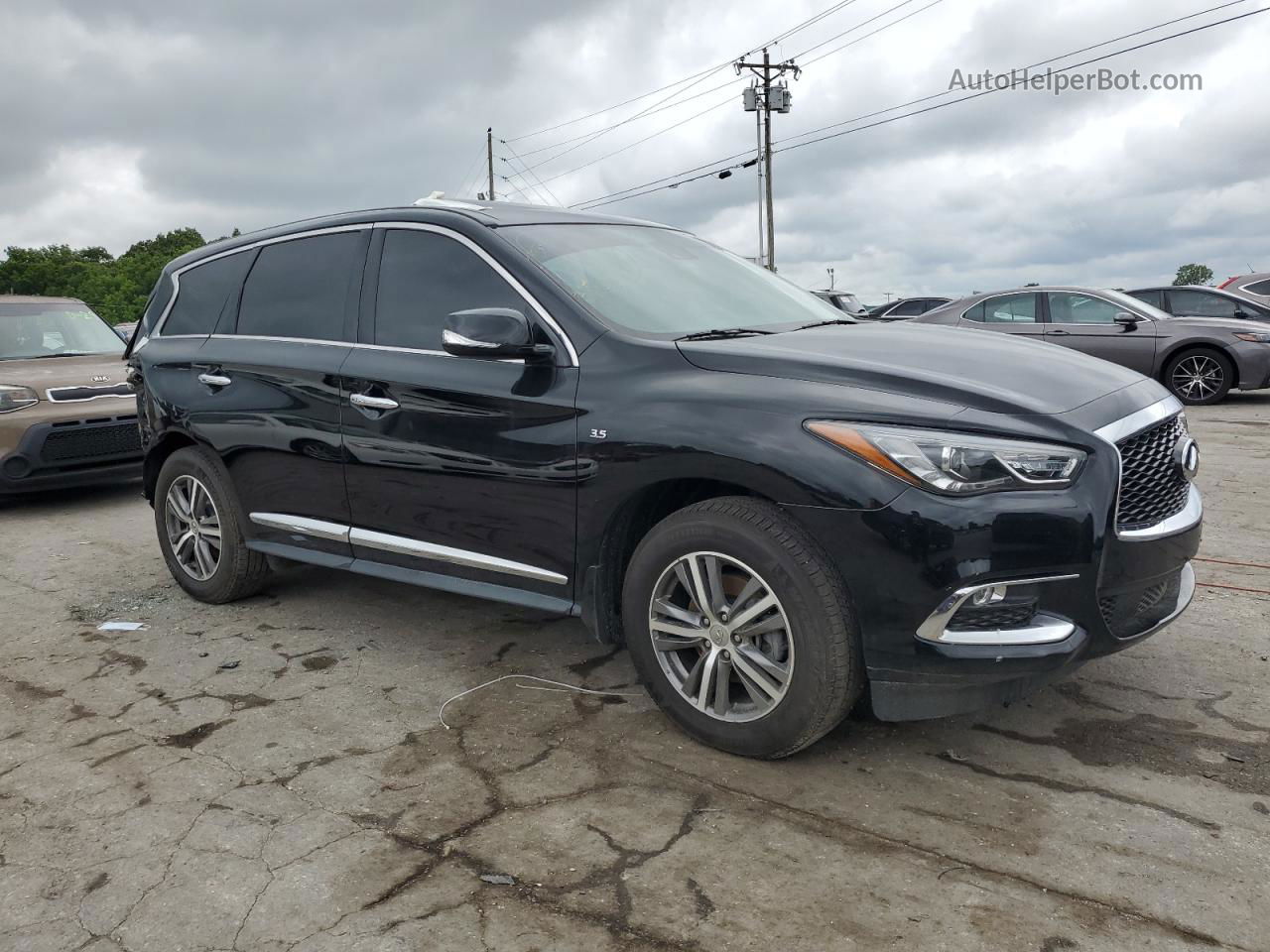 2020 Infiniti Qx60 Luxe Black vin: 5N1DL0MM7LC540269