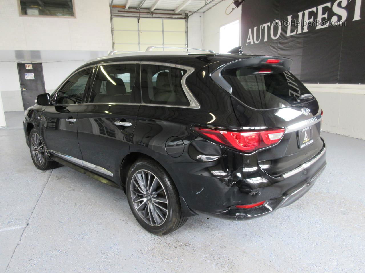 2017 Infiniti Qx60  Black vin: 5N1DL0MM8HC515453