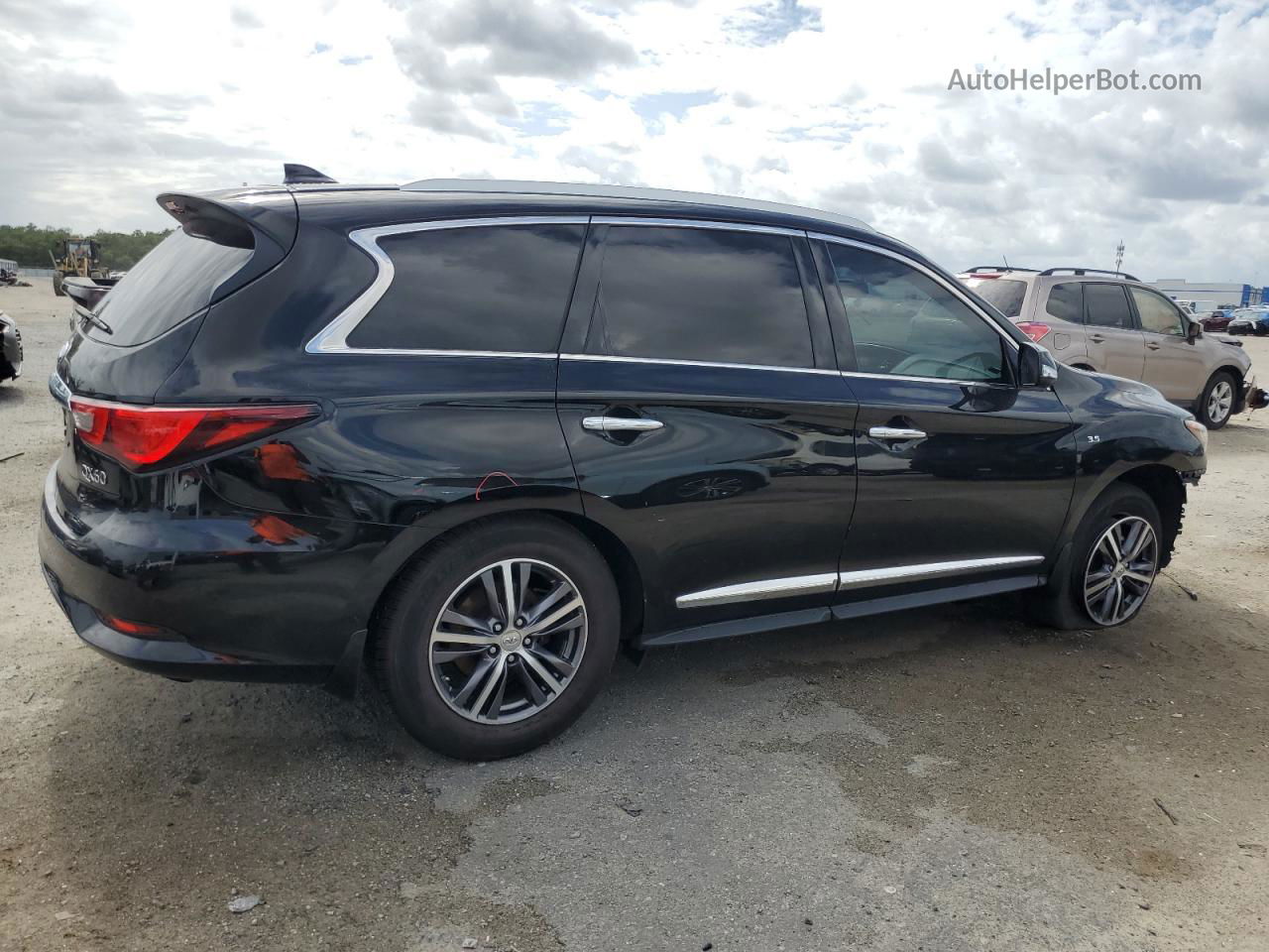 2017 Infiniti Qx60  Black vin: 5N1DL0MM8HC552597