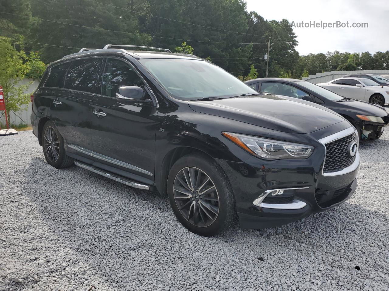 2017 Infiniti Qx60  Черный vin: 5N1DL0MM8HC556584