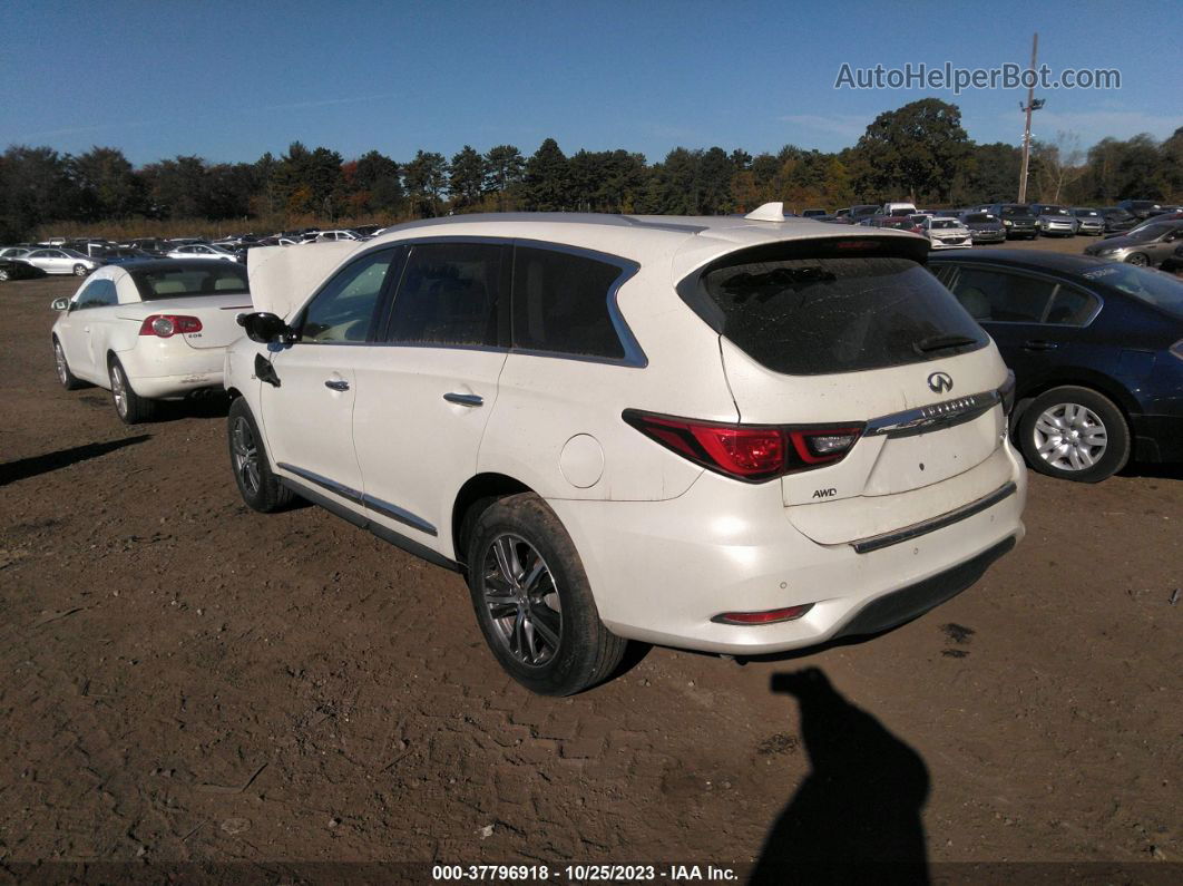 2020 Infiniti Qx60 Luxe Awd Белый vin: 5N1DL0MM8LC501402