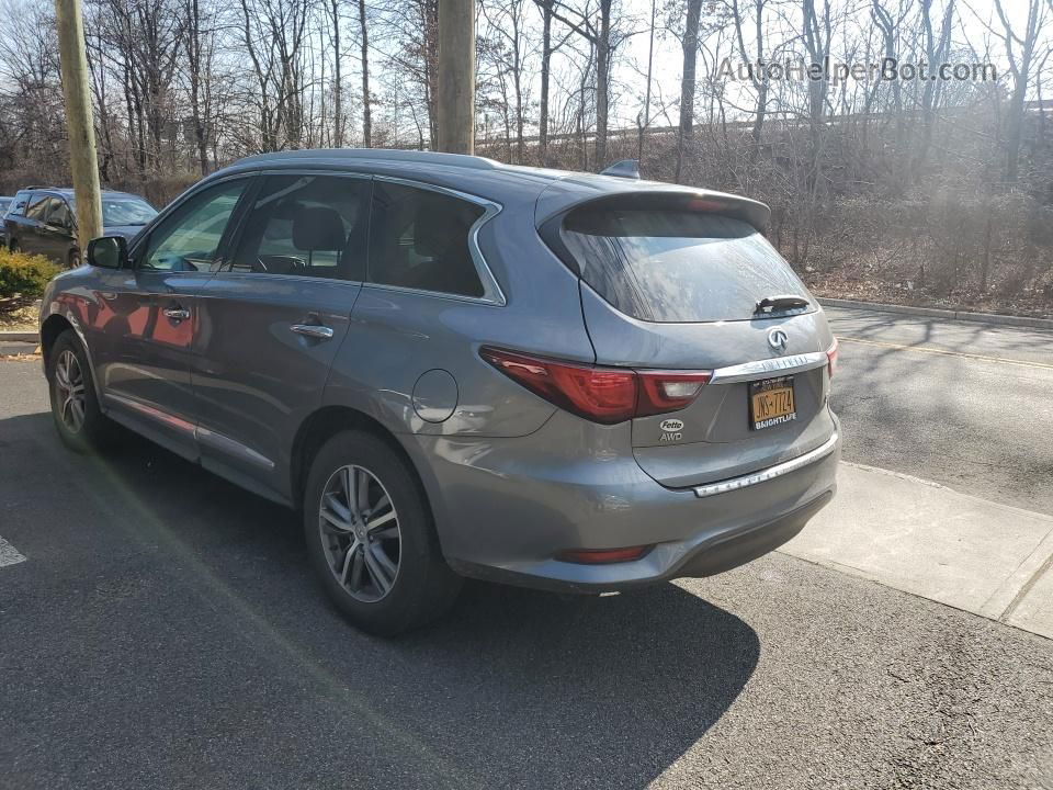 2020 Infiniti Qx60 Luxe Gray vin: 5N1DL0MM8LC504753