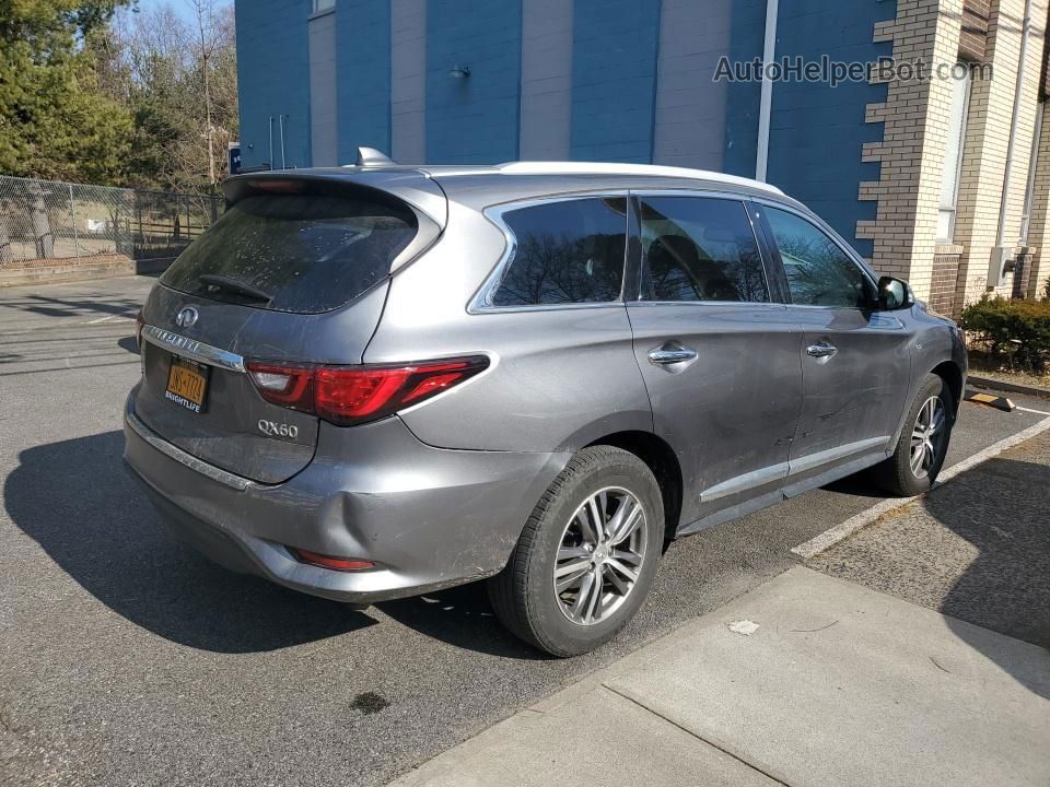 2020 Infiniti Qx60 Luxe Gray vin: 5N1DL0MM8LC504753