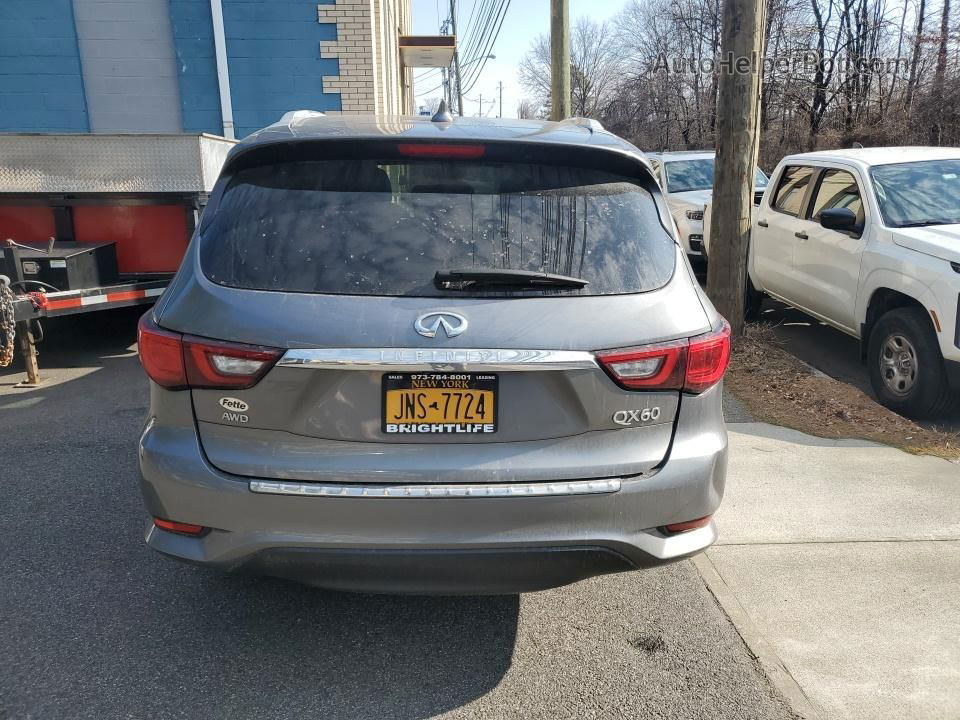 2020 Infiniti Qx60 Luxe Gray vin: 5N1DL0MM8LC504753