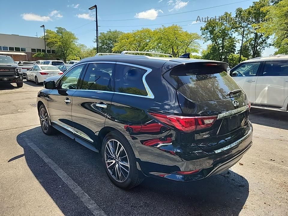 2020 Infiniti Qx60 Luxe Черный vin: 5N1DL0MM8LC514652