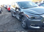 2020 Infiniti Qx60 Pure Awd Gray vin: 5N1DL0MM8LC522735