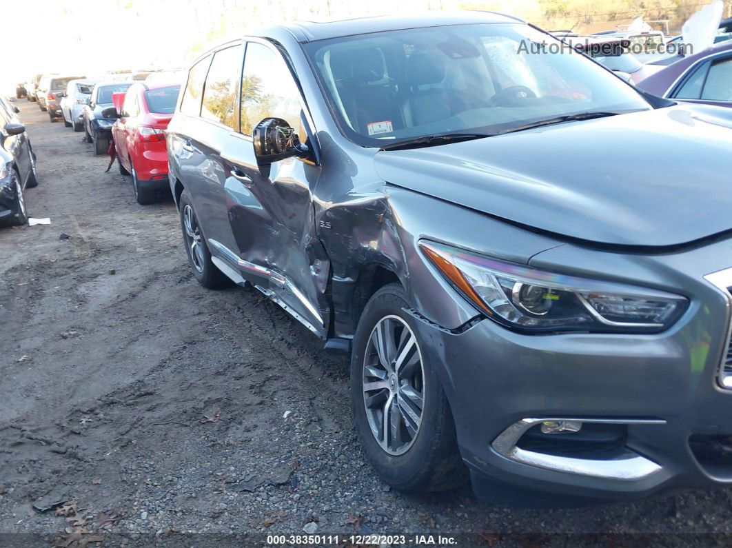 2020 Infiniti Qx60 Pure Awd Gray vin: 5N1DL0MM8LC522735