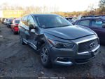 2020 Infiniti Qx60 Pure Awd Gray vin: 5N1DL0MM8LC522735