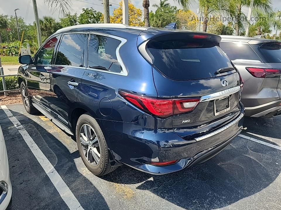 2020 Infiniti Qx60 Luxe/pure/special Edition Blue vin: 5N1DL0MM8LC523190