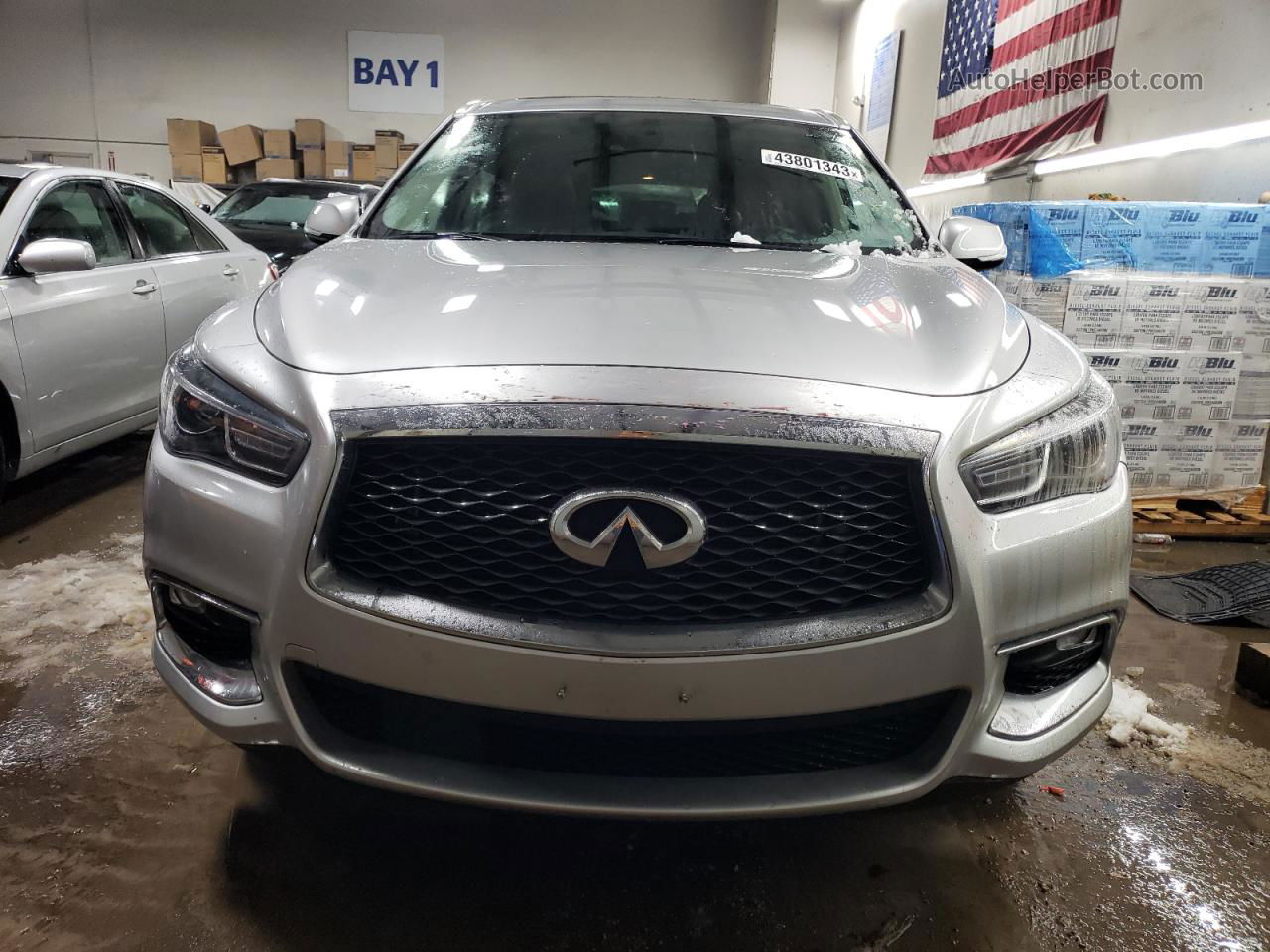 2020 Infiniti Qx60 Luxe Серебряный vin: 5N1DL0MM8LC526963