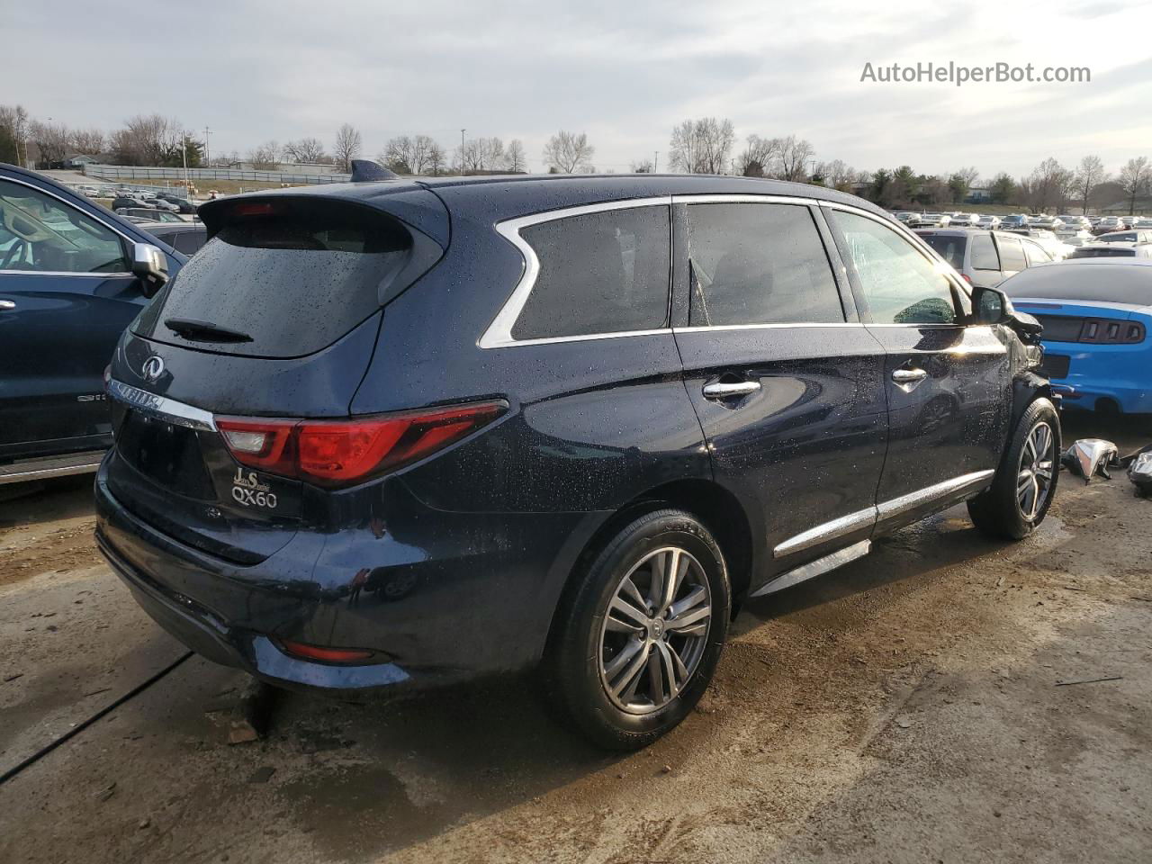 2020 Infiniti Qx60 Luxe Blue vin: 5N1DL0MM8LC529653