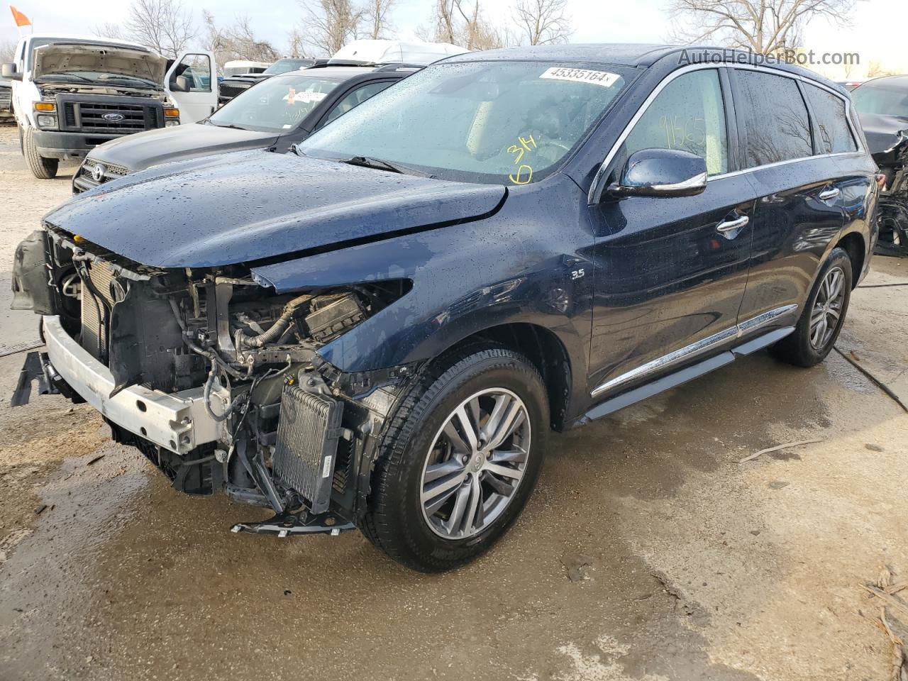 2020 Infiniti Qx60 Luxe Blue vin: 5N1DL0MM8LC529653