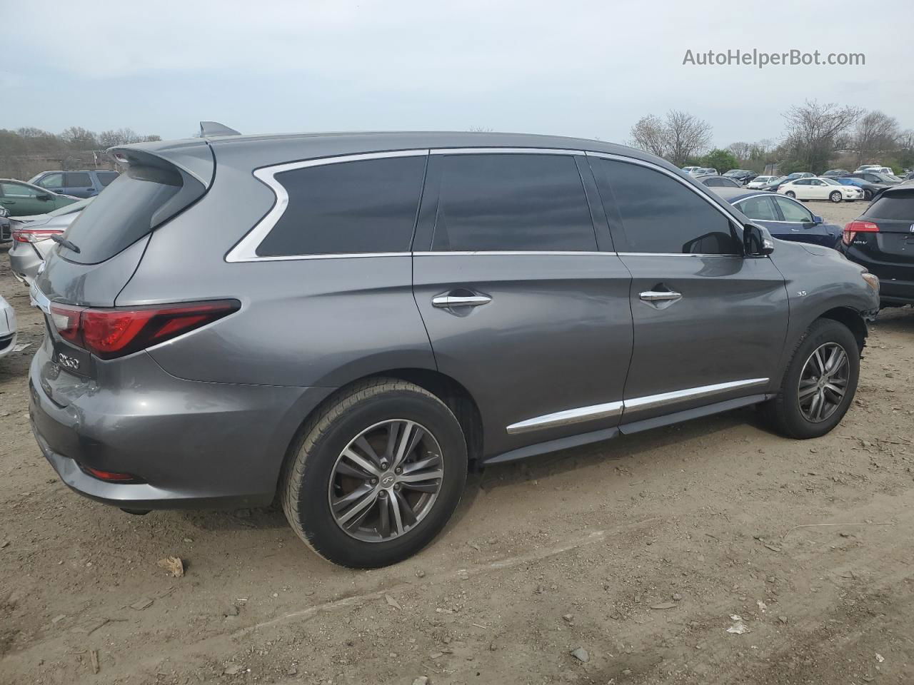 2020 Infiniti Qx60 Luxe Gray vin: 5N1DL0MM8LC529801