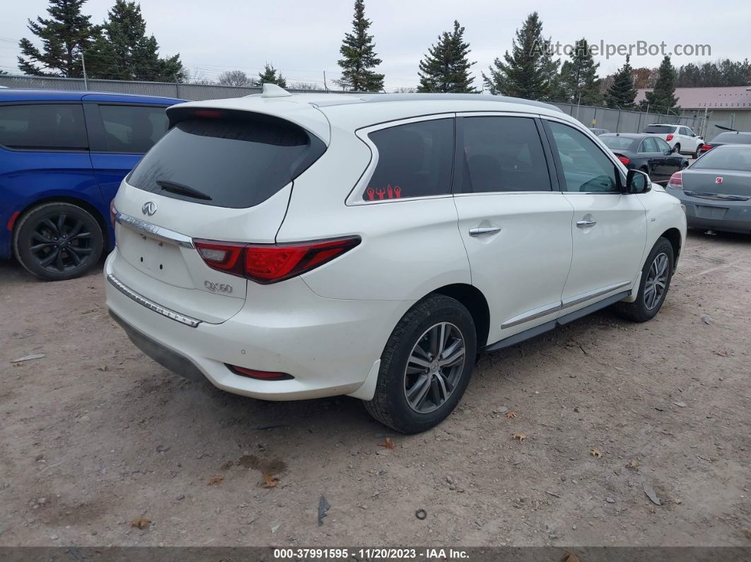 2020 Infiniti Qx60 Luxe Awd White vin: 5N1DL0MM8LC534738