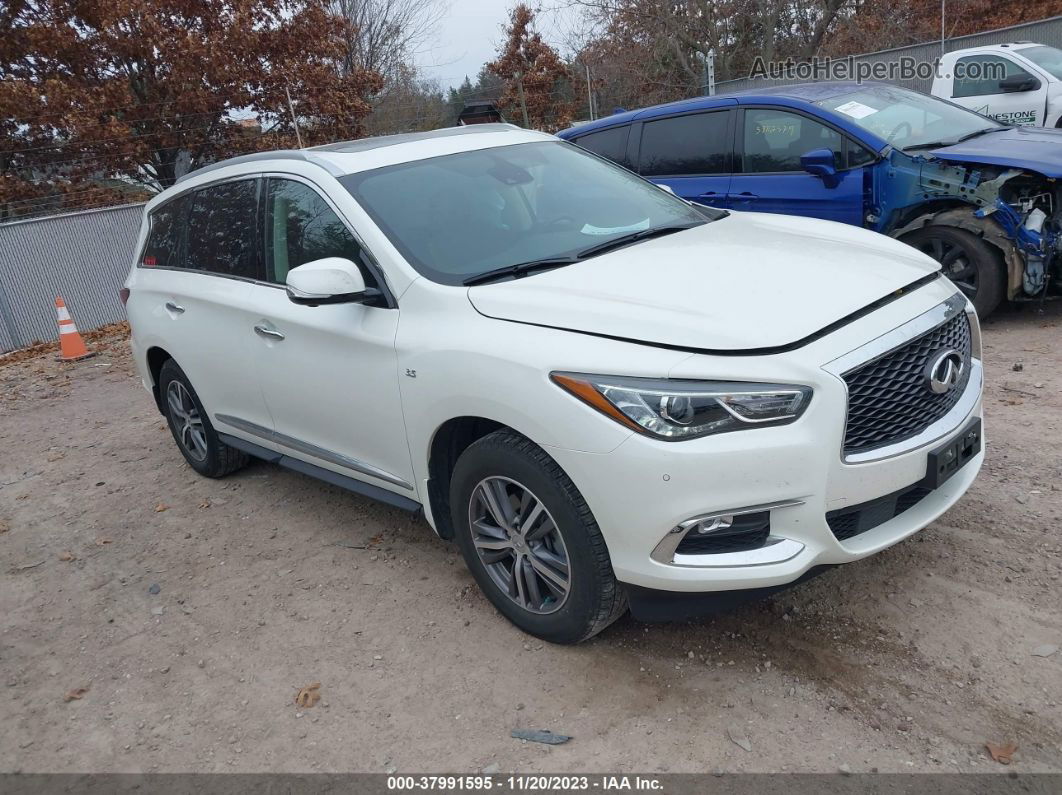 2020 Infiniti Qx60 Luxe Awd White vin: 5N1DL0MM8LC534738