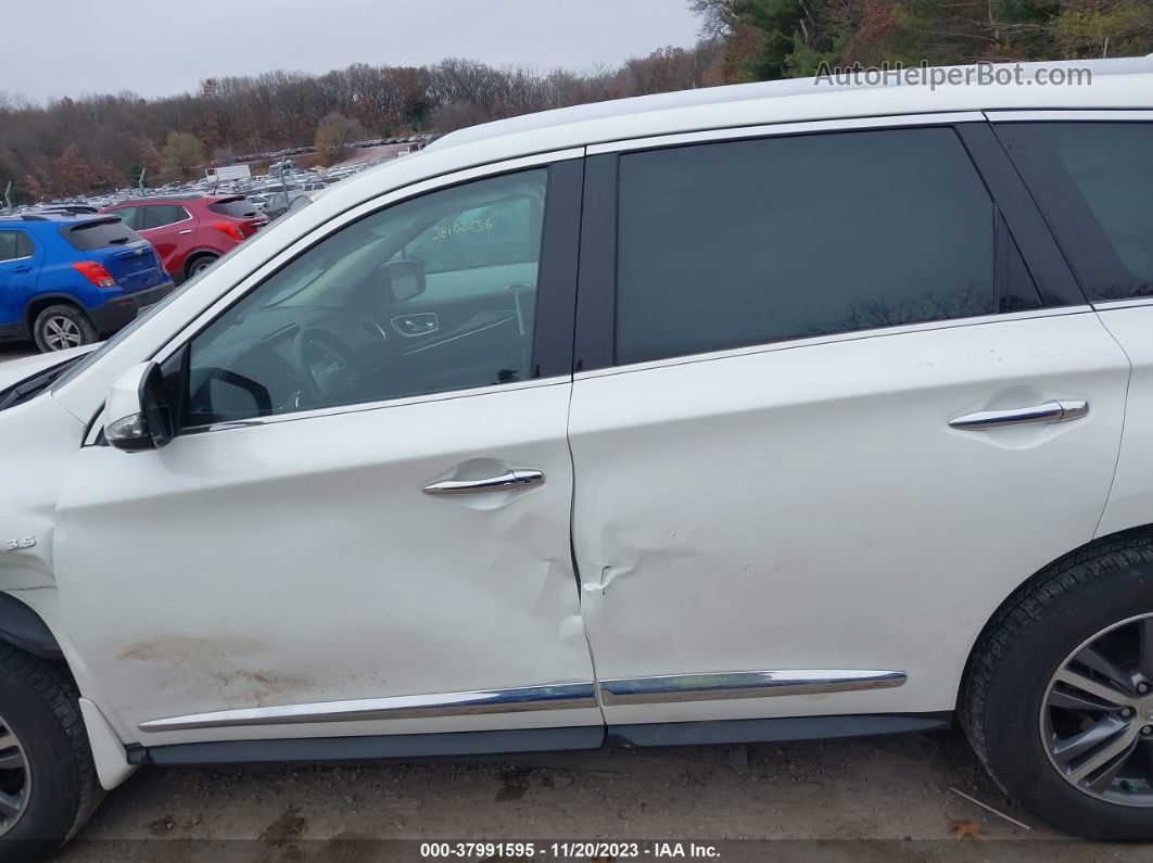 2020 Infiniti Qx60 Luxe Awd White vin: 5N1DL0MM8LC534738