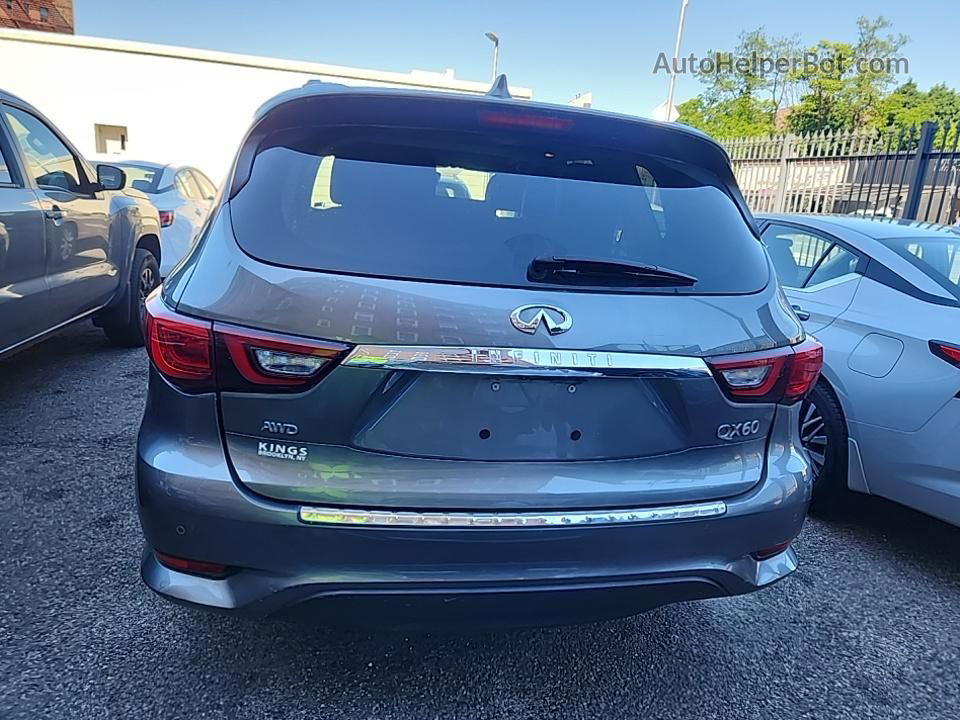 2020 Infiniti Qx60 Luxe/pure/special Edition Gray vin: 5N1DL0MM8LC541575