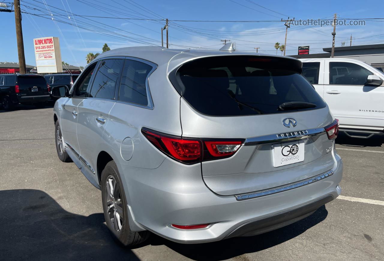 2017 Infiniti Qx60  Silver vin: 5N1DL0MM9HC513811