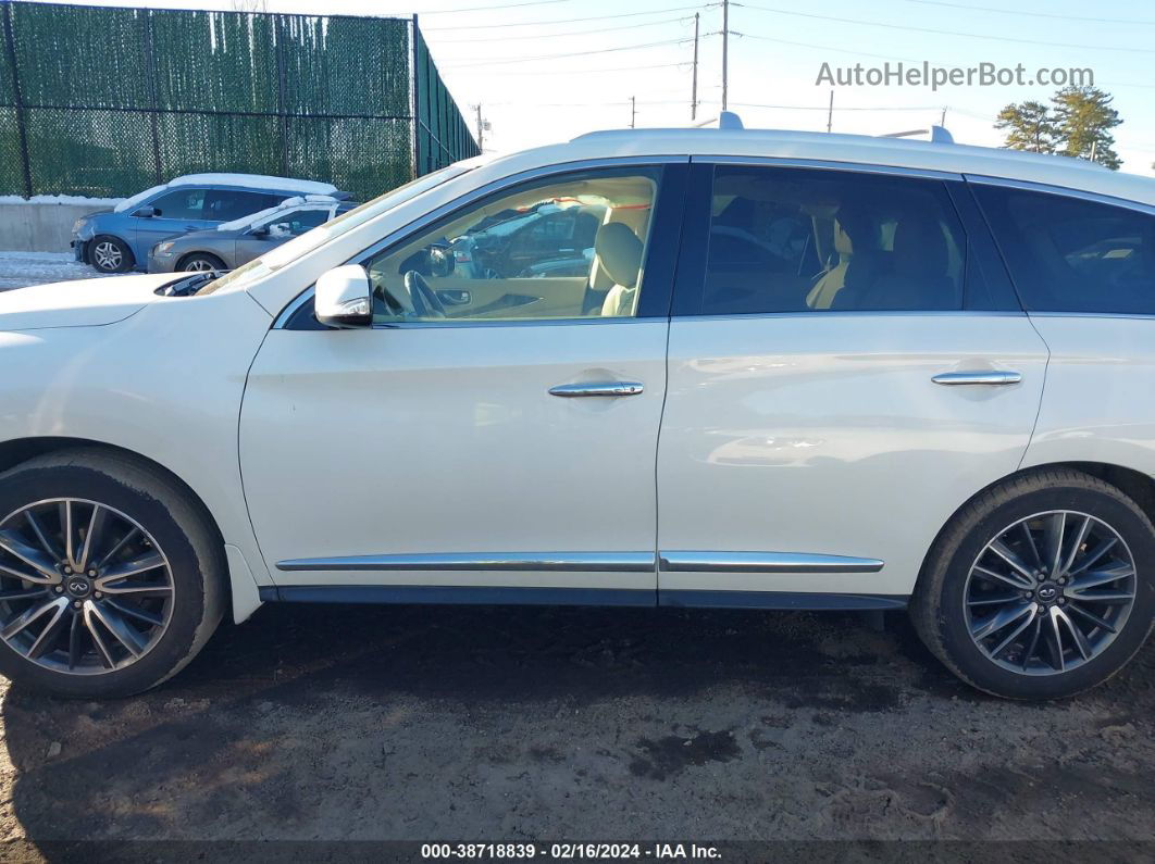 2017 Infiniti Qx60   White vin: 5N1DL0MM9HC518605