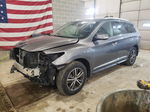 2017 Infiniti Qx60  Gray vin: 5N1DL0MM9HC525859