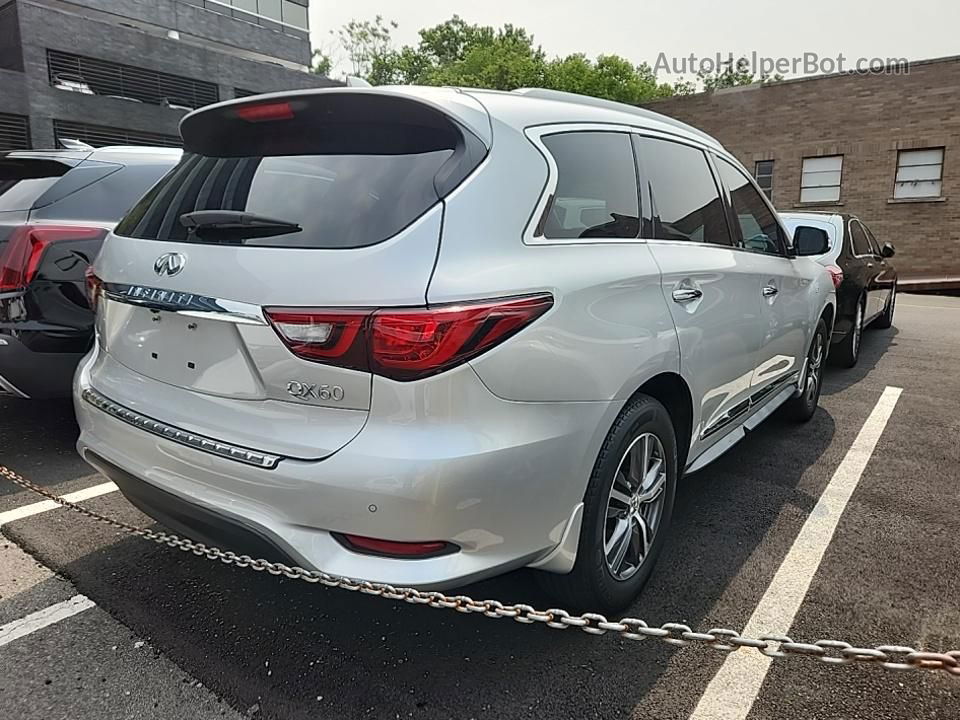 2020 Infiniti Qx60 Luxe Silver vin: 5N1DL0MM9LC505118