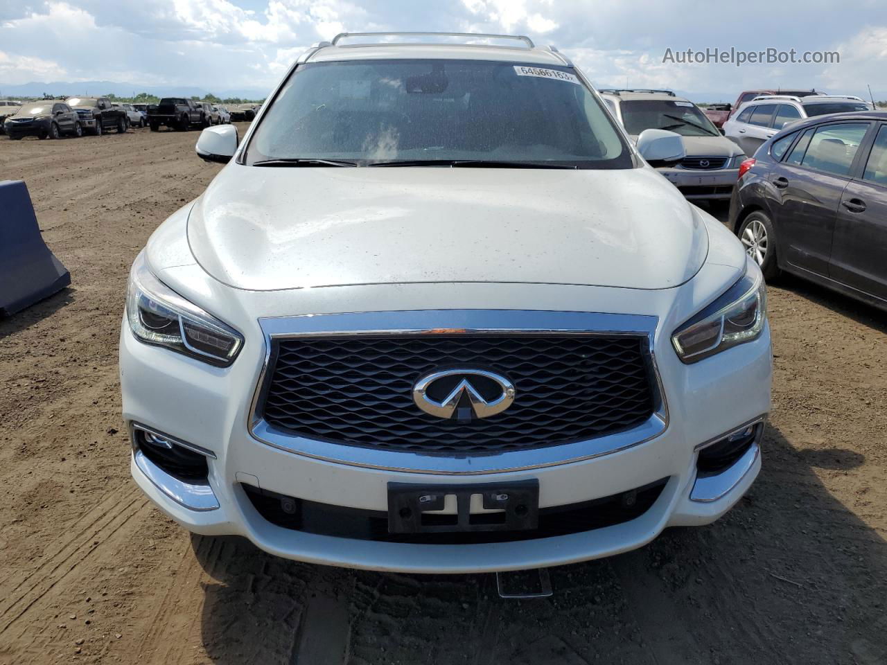 2020 Infiniti Qx60 Luxe Белый vin: 5N1DL0MM9LC511159