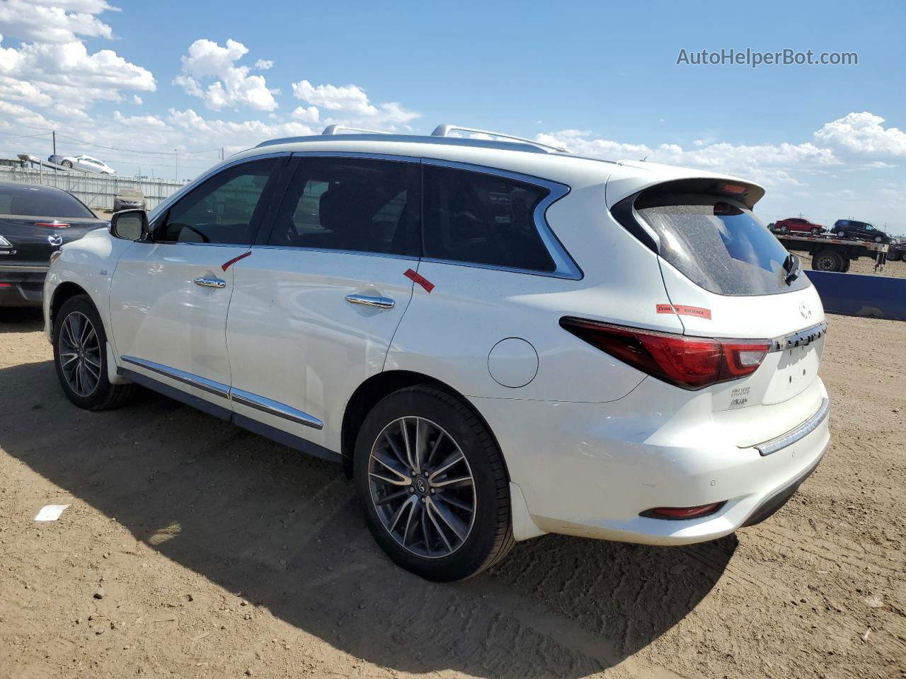 2020 Infiniti Qx60 Luxe Белый vin: 5N1DL0MM9LC511159