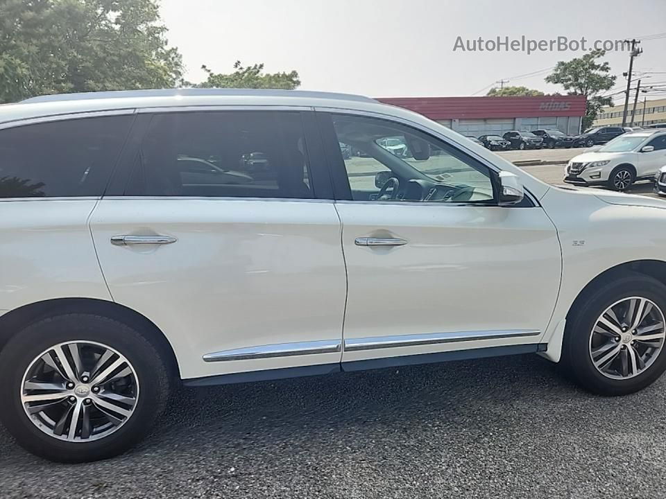 2020 Infiniti Qx60 Luxe White vin: 5N1DL0MM9LC514336