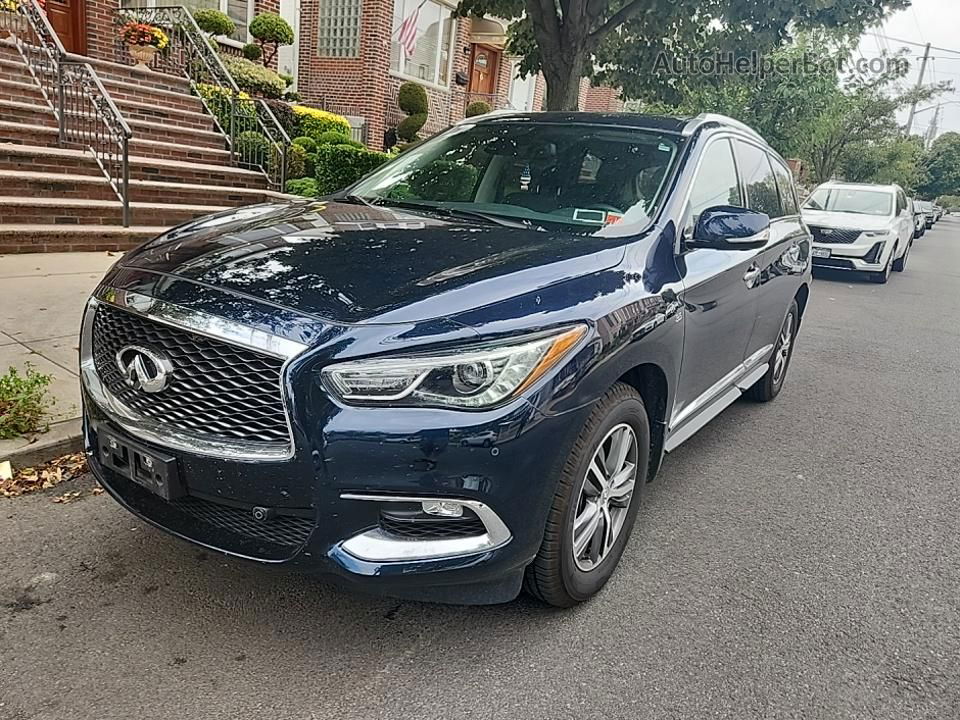 2020 Infiniti Qx60 Luxe Синий vin: 5N1DL0MM9LC517981