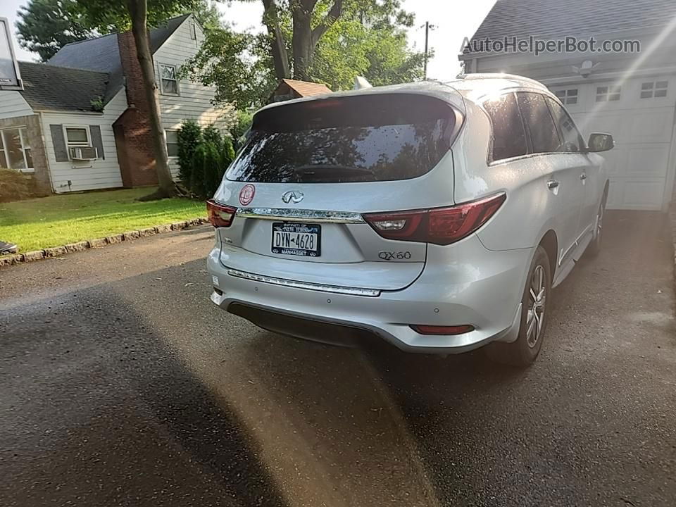 2020 Infiniti Qx60 Luxe Silver vin: 5N1DL0MM9LC518130