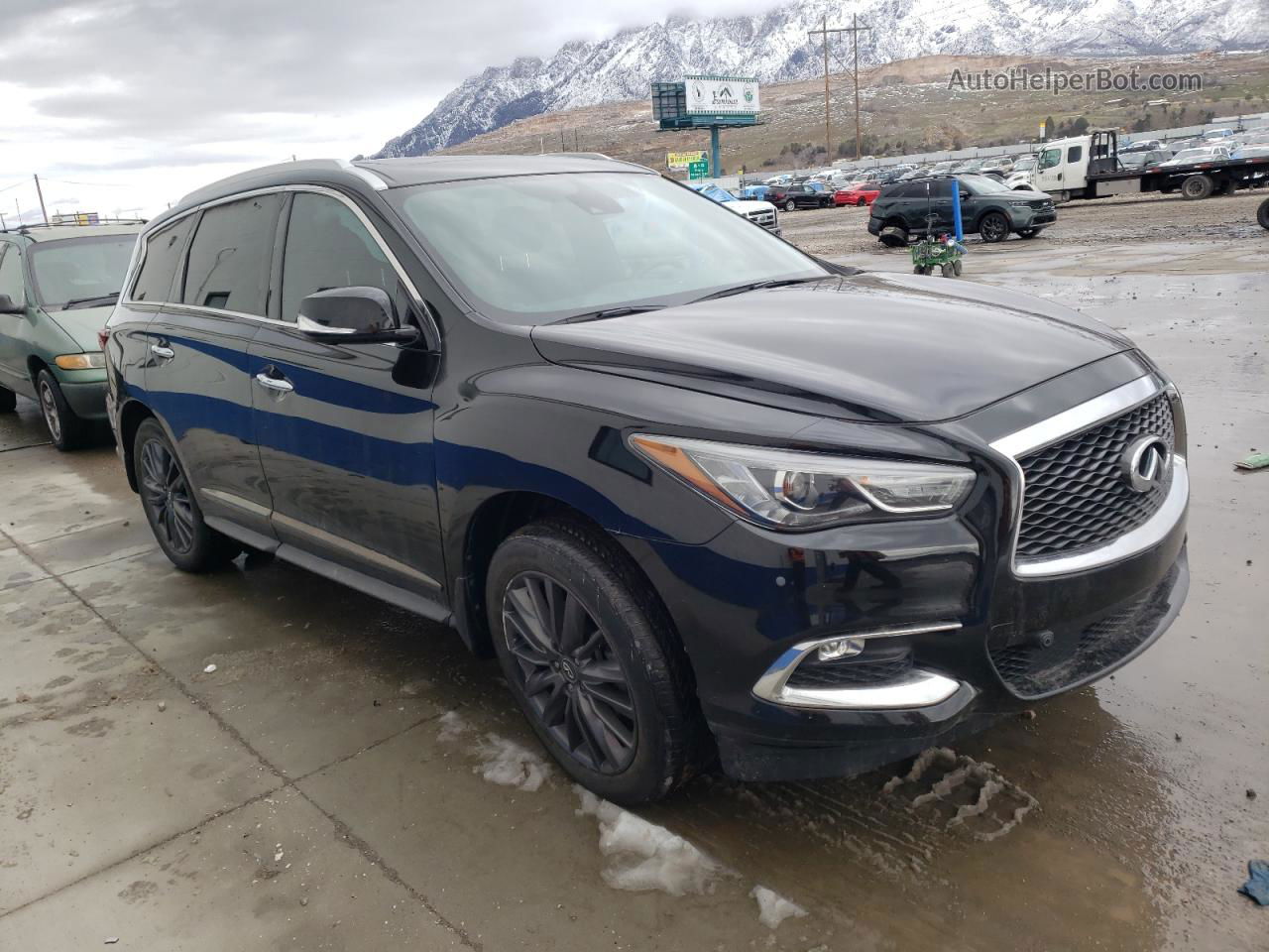 2020 Infiniti Qx60 Luxe Black vin: 5N1DL0MM9LC531184