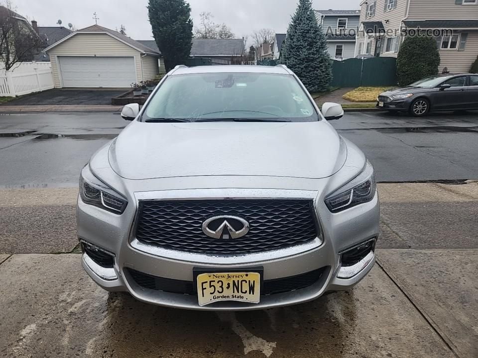 2020 Infiniti Qx60 Luxe/pure/special Edition Silver vin: 5N1DL0MM9LC537213
