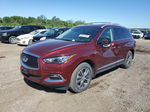 2020 Infiniti Qx60 Luxe Maroon vin: 5N1DL0MM9LC539172